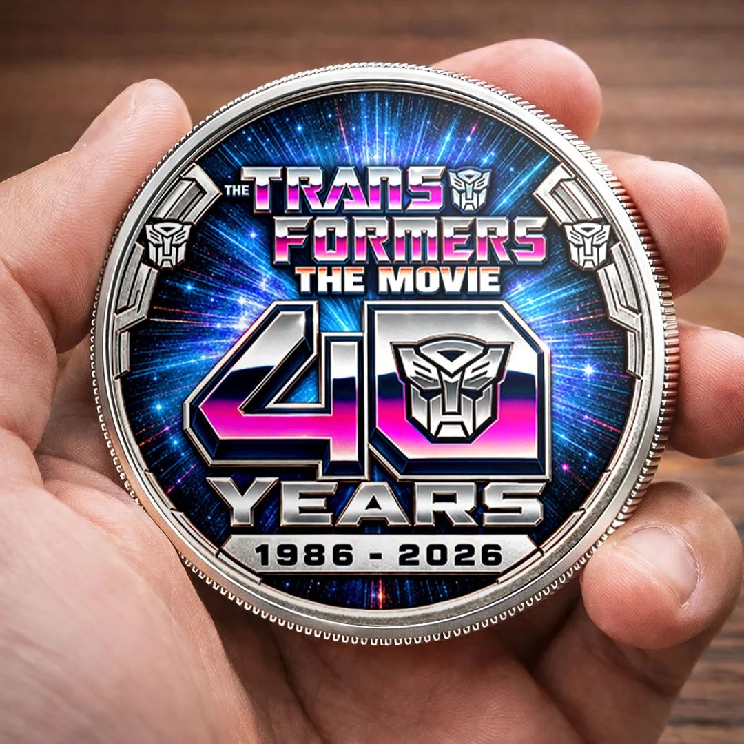 The Transformers: The Movie 40th Anniversary Commemorative Coin – HOATT26896