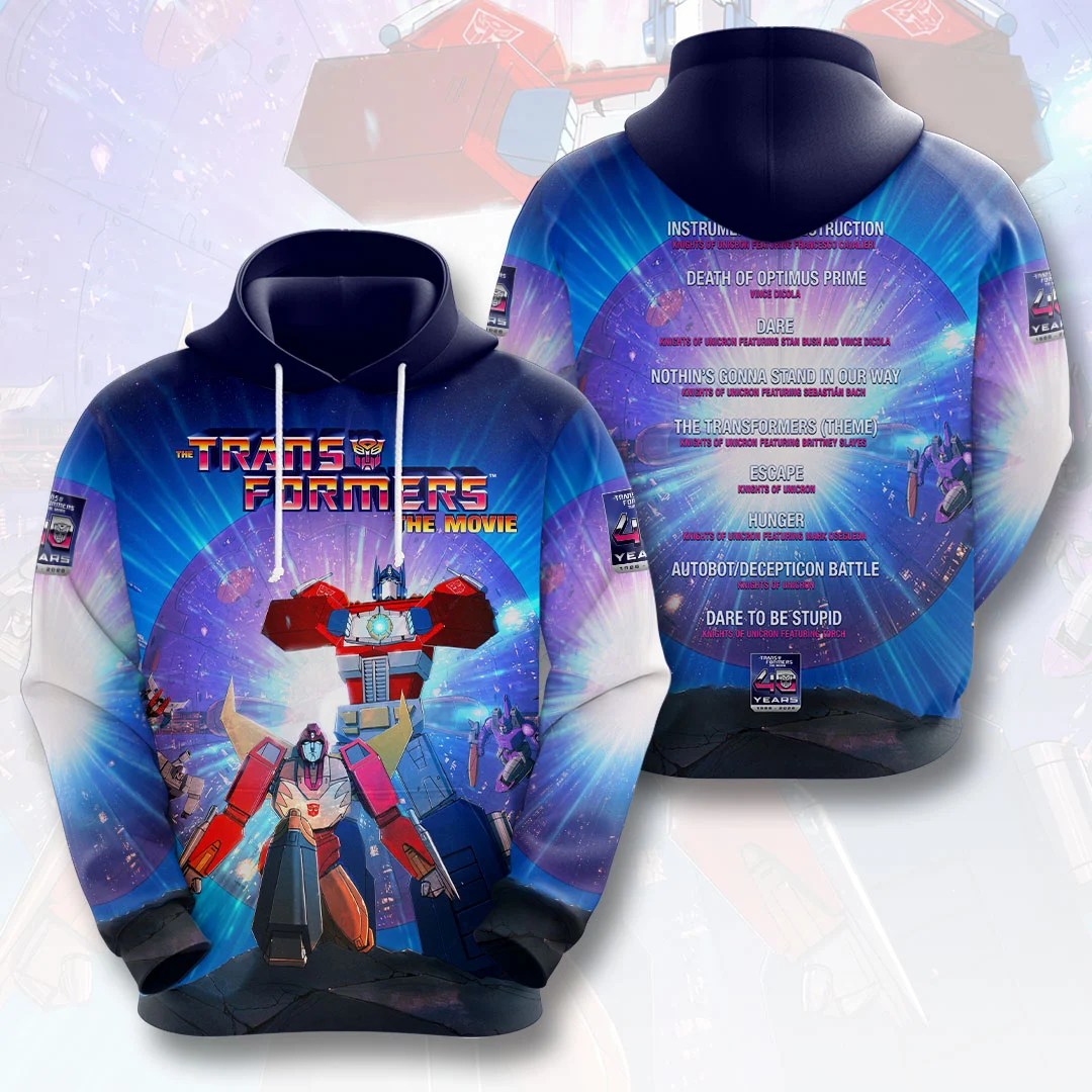 The Transformers: The Movie 40th Anniversary 3D Apparel – HOATT26895