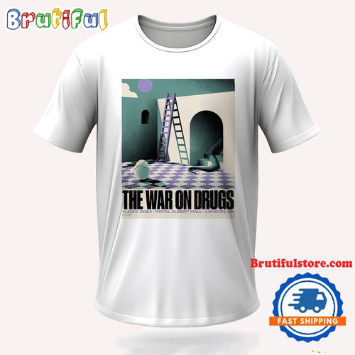 The War On Drugs July 11 2024 Royal Albert Hall London UK Tour T Shirt