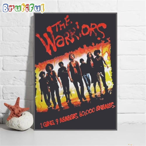 The Warriors 60,000 Enemies 2024 Wall Art Poster Canvas