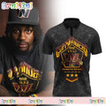 The Wild Collective Black Washington Commanders Band Polo Shirt