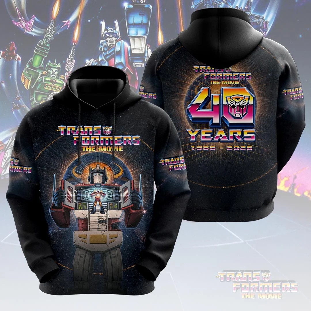 The Transformers: The Movie 40th Anniversary 3D Apparel – HOATT26900