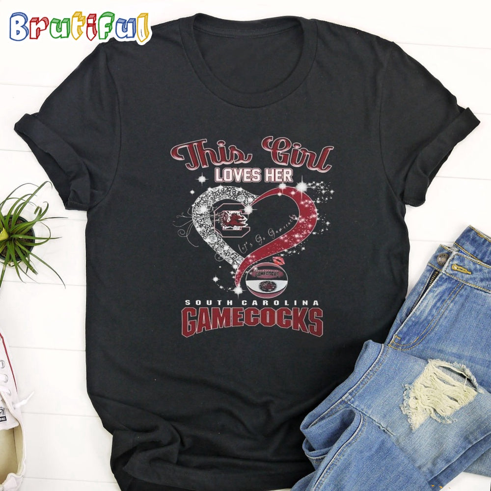 This Girl Loves Her South Carolina Gamecocks 2024 T Shirt