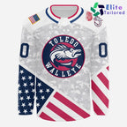 Toledo Walleye 2026 Military Appreciation Custom Hockey Jersey