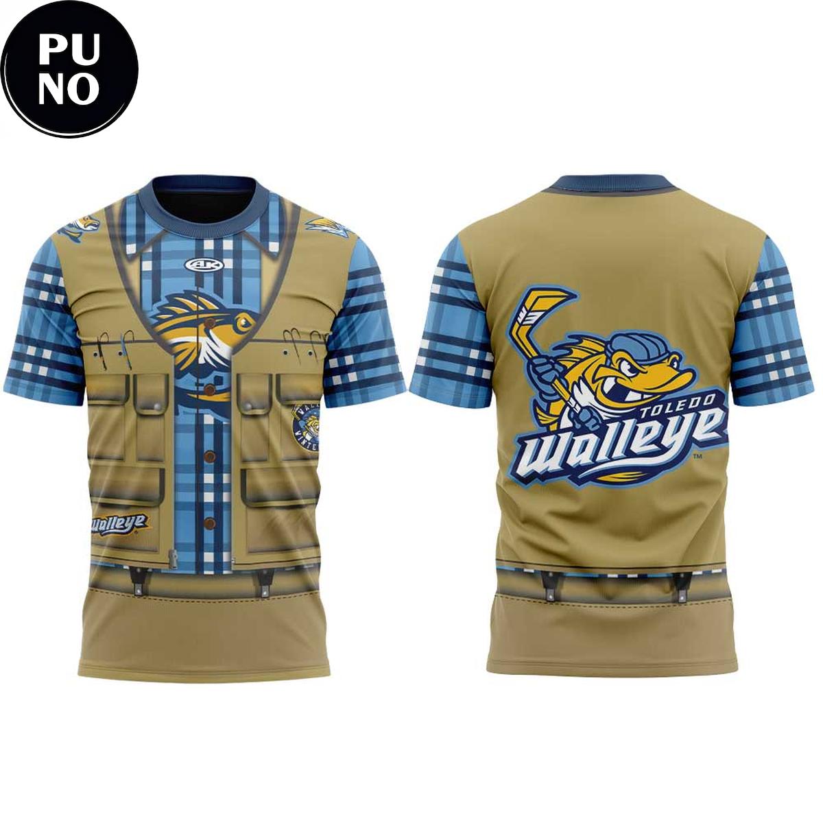 Toledo Walleye Hooked On Fishing 2026 Hoodie T-Shirt