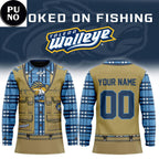 Toledo Walleye Hooked On Fishing 2026 Personalized Hockey Jersey