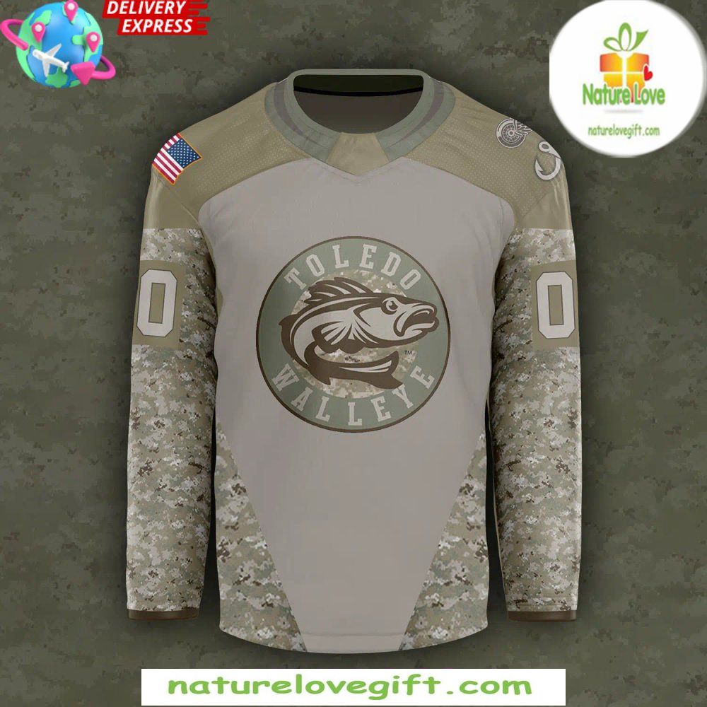 Toledo Walleye 2026 Military Appreciation Hockey Jersey