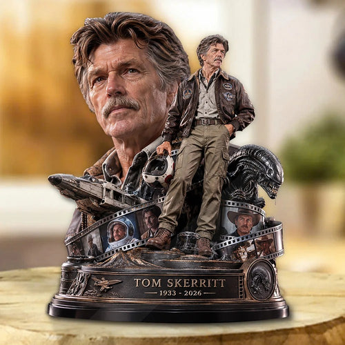 Top Gun x Tom Skerritt (1933-2026) Custom Shape Acrylic Plaque – GNE9191