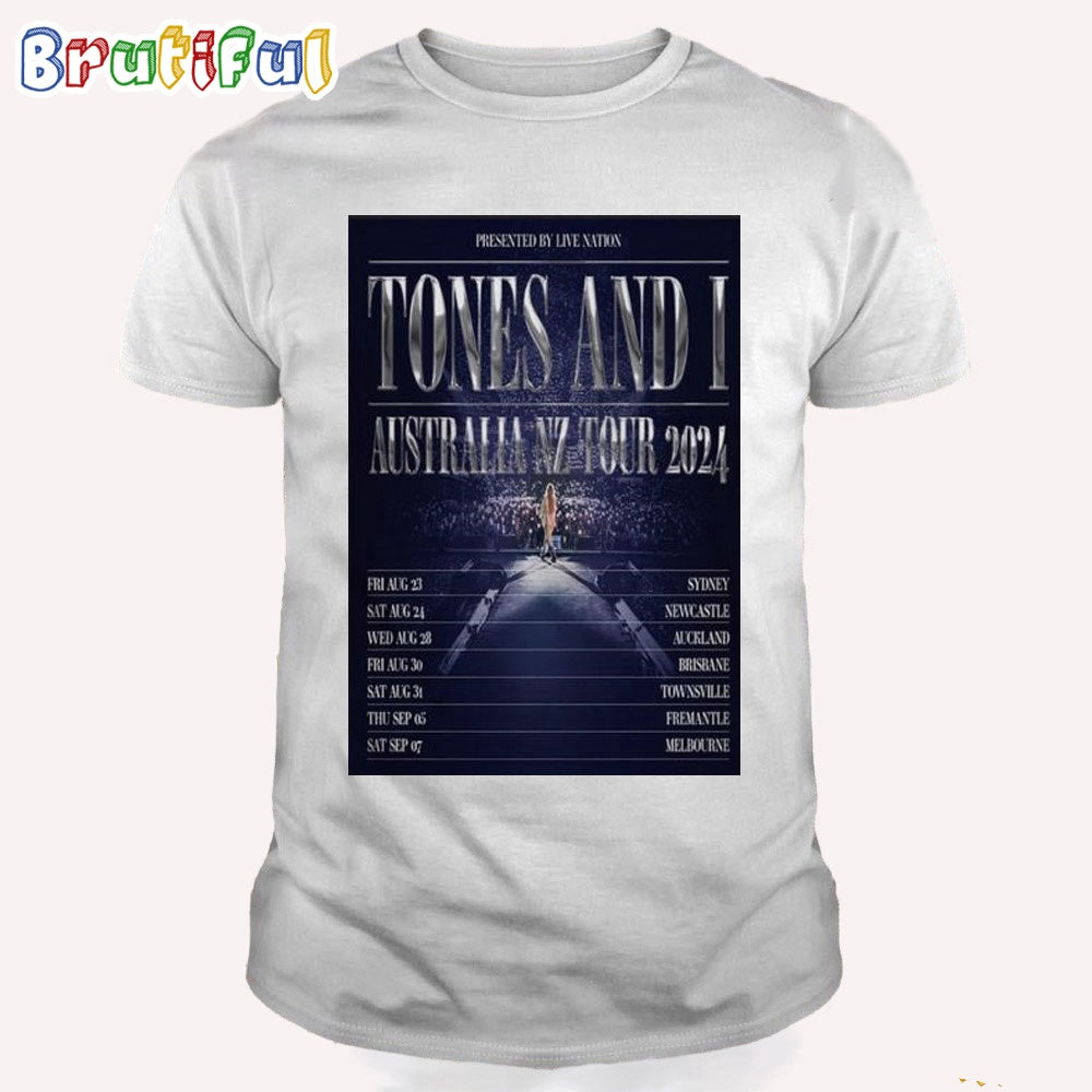 Tones And I Australia New Zealand Tour 2024 T Shirt