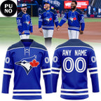 Toronto Blue Jays 2026 Personalized Hockey Jersey