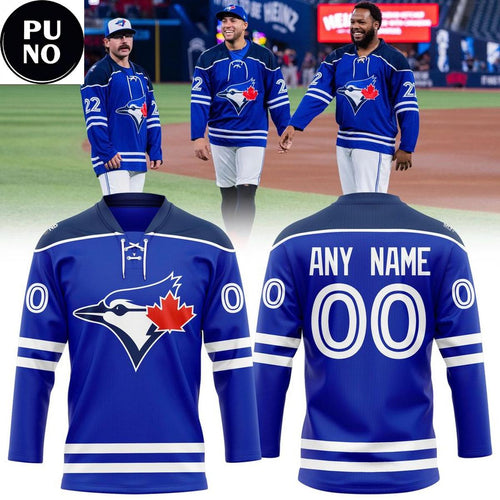Toronto Blue Jays 2026 Personalized Hockey Jersey