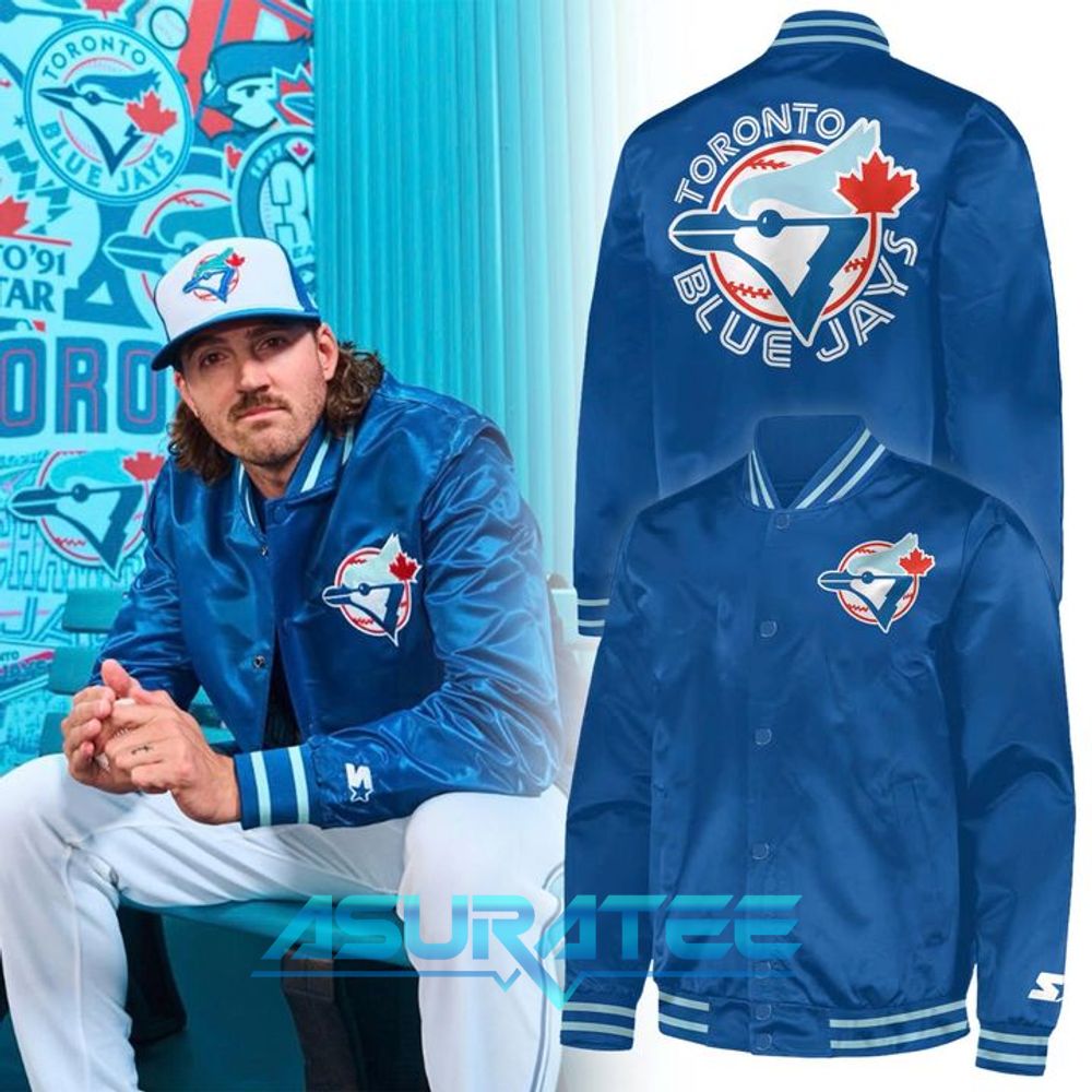 Toronto Blue Jays Celebrating 50th Anniversary Baseball Jacket