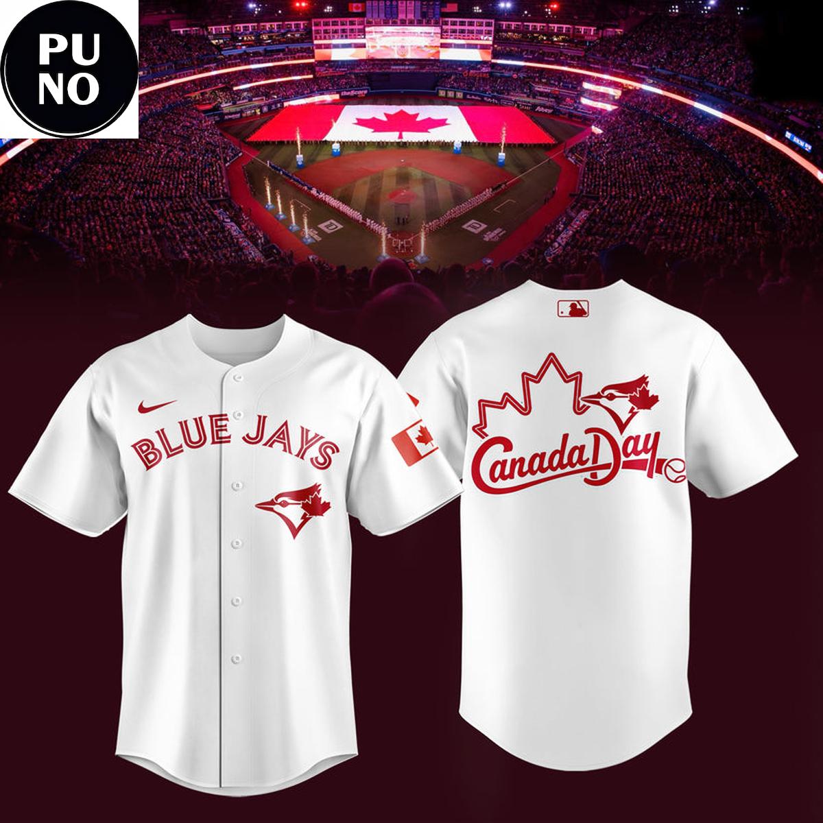 Toronto Blue Jays Celebration Canada Day 2026 Baseball Jersey