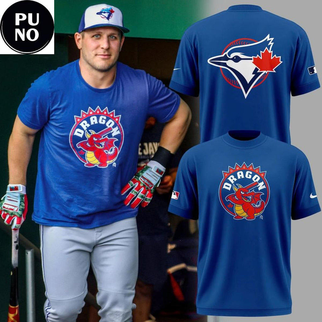 Toronto Blue Jays Home Run Dragon 2026 T-Shirt