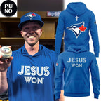 Toronto Blue Jays Jesus Won 2026 Hoodie T-Shirt
