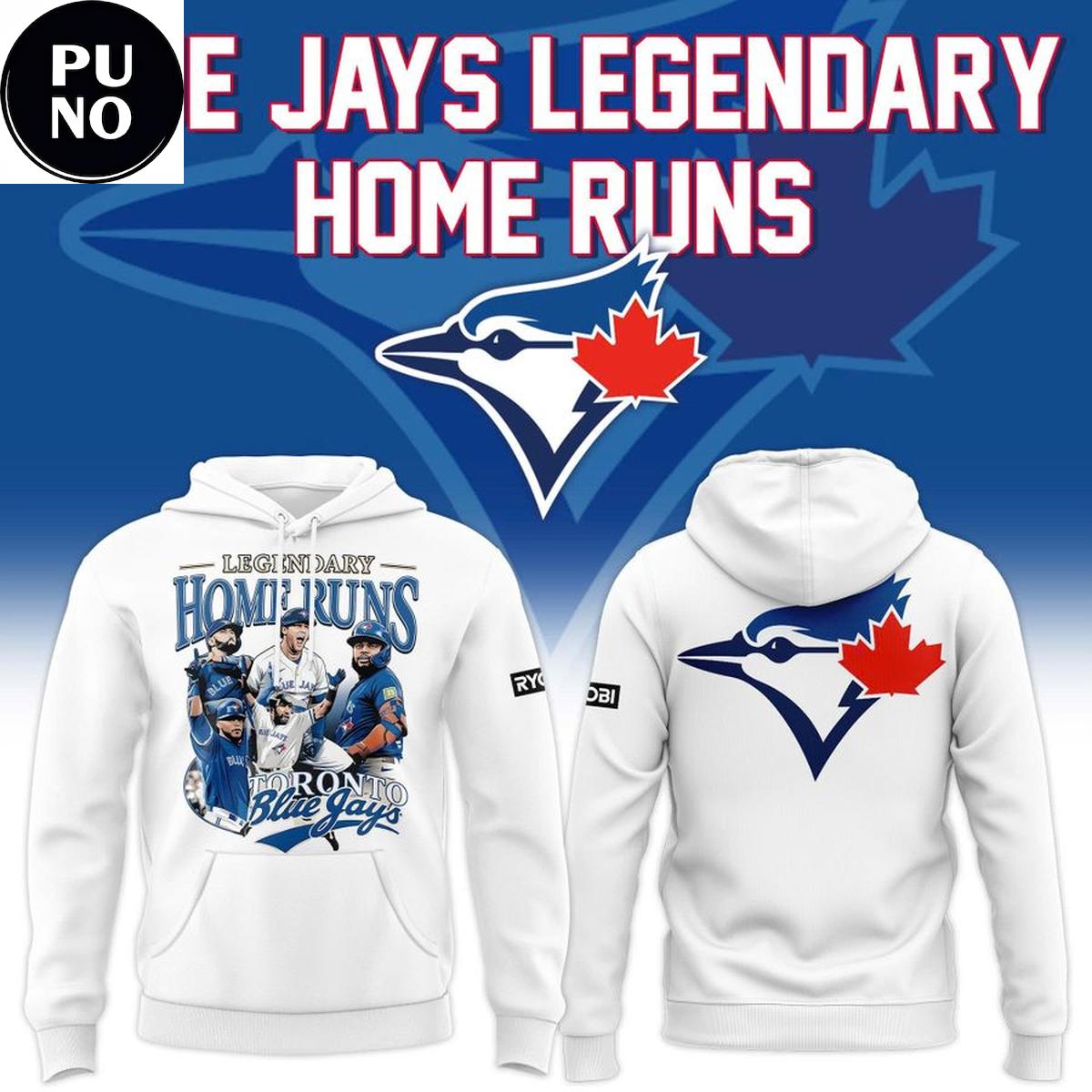 Toronto Blue Jays Legendary Home Runs 2026 Hoodie T-Shirt