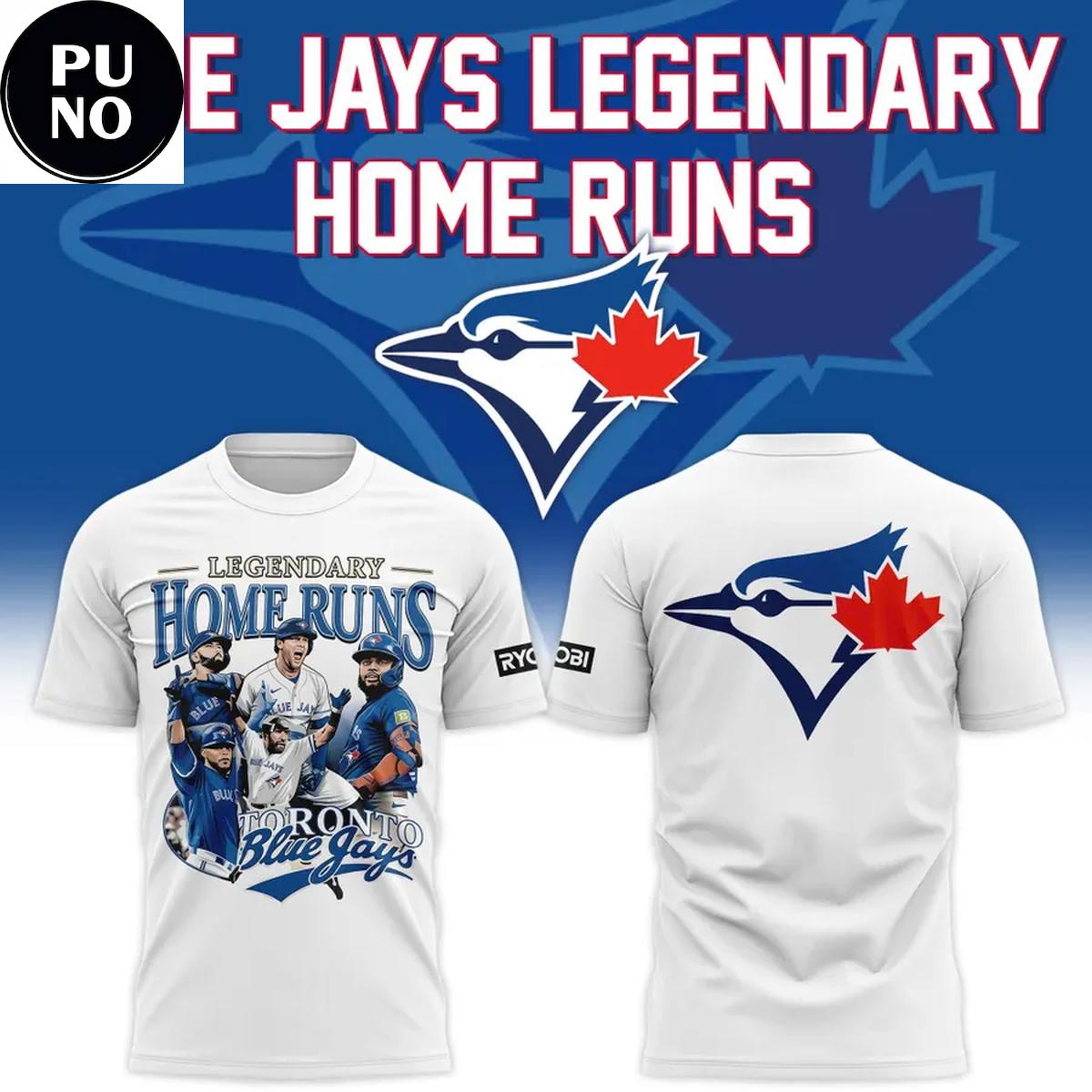 Toronto Blue Jays Legendary Home Runs 2026 Hoodie T-Shirt
