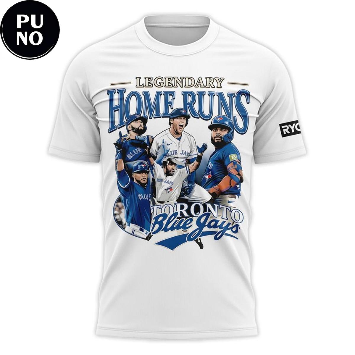 Toronto Blue Jays Legendary Home Runs 2026 Hoodie T-Shirt