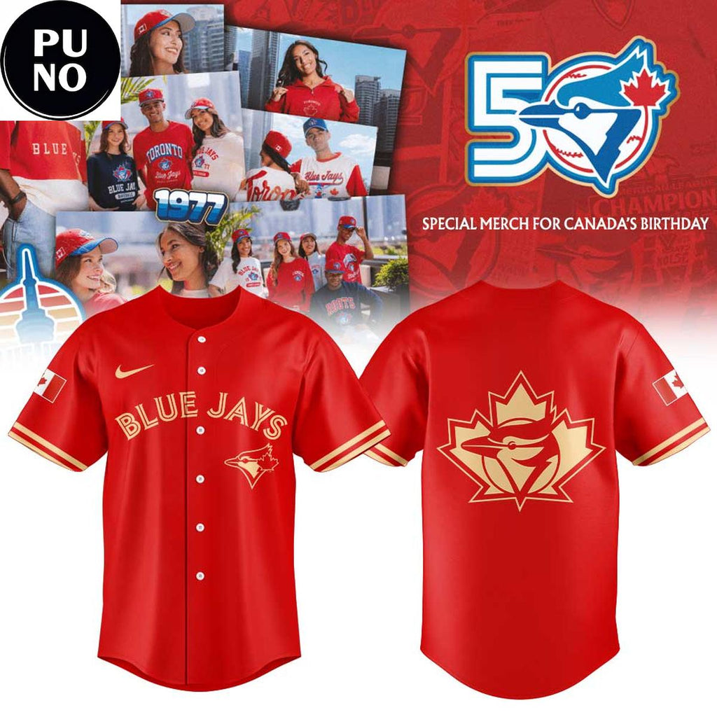 Toronto Blue Jays Roots Canada Day 2026 Baseball Jersey