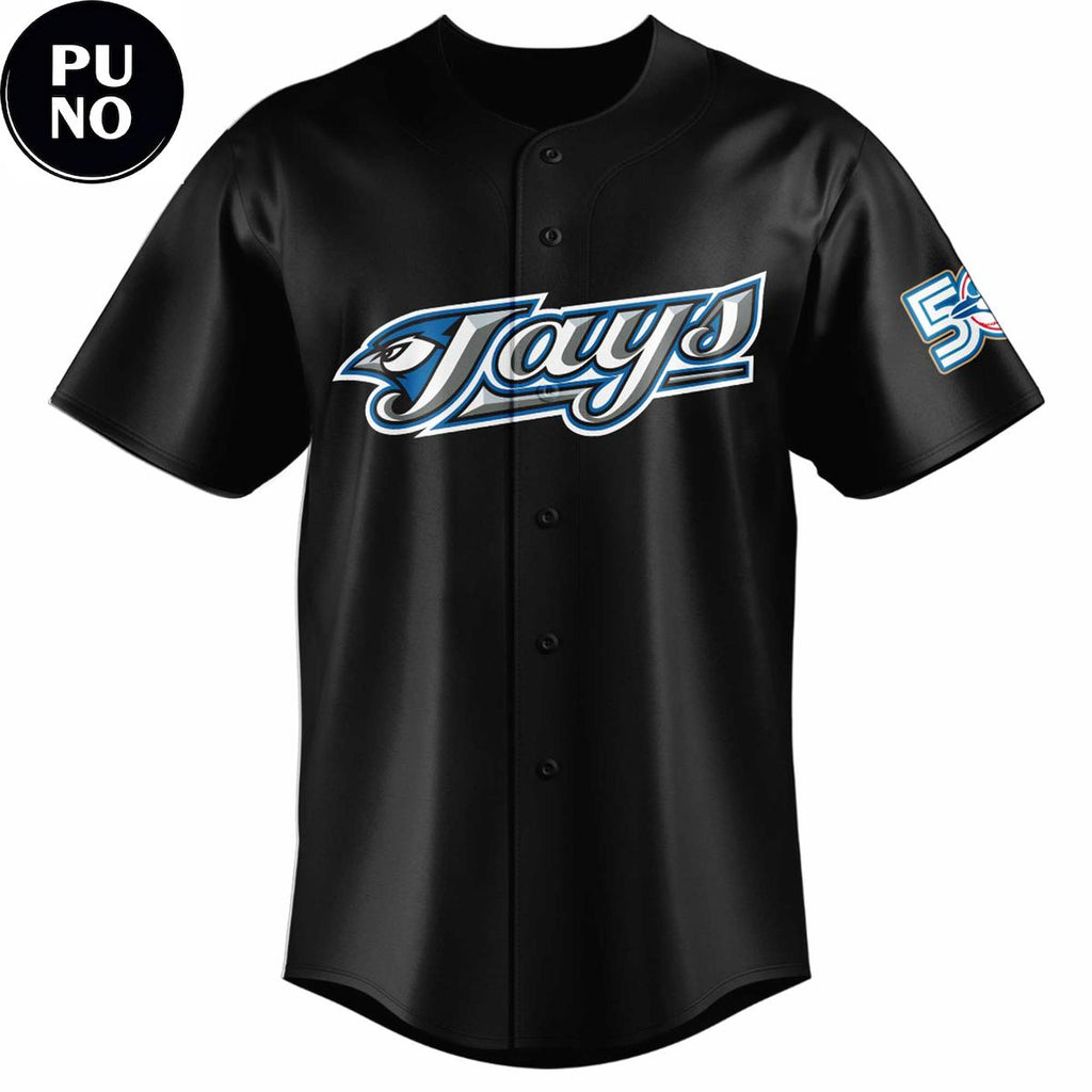 Toronto Blue Jays Trey Yesavage #39 Black Flashback 2026 Personalized Baseball Jersey