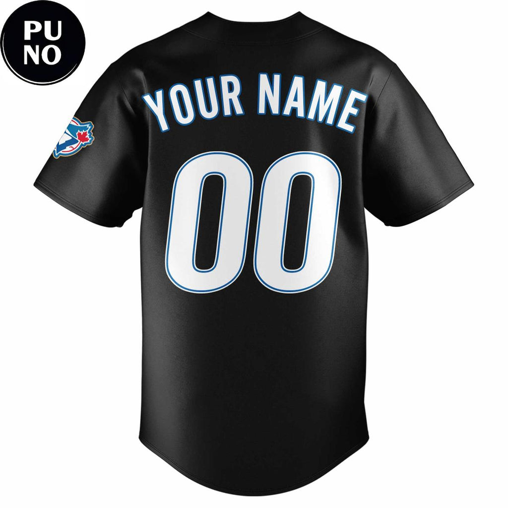 Toronto Blue Jays Trey Yesavage #39 Black Flashback 2026 Personalized Baseball Jersey