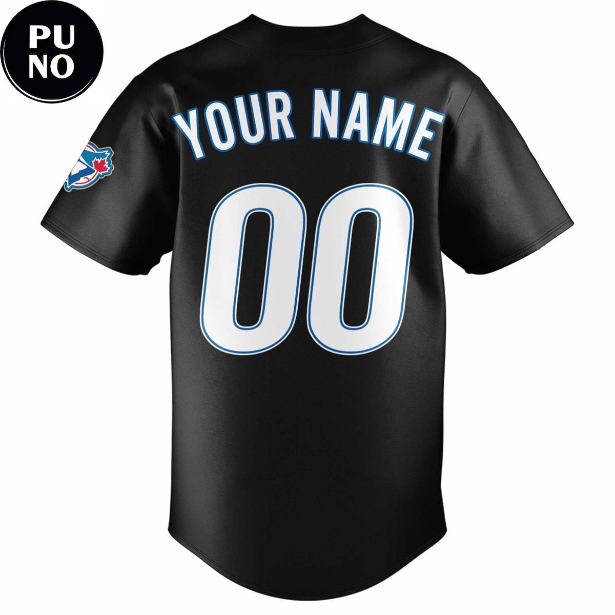 Toronto Blue Jays Trey Yesavage #39 Black Flashback 2026 Personalized Baseball Jersey