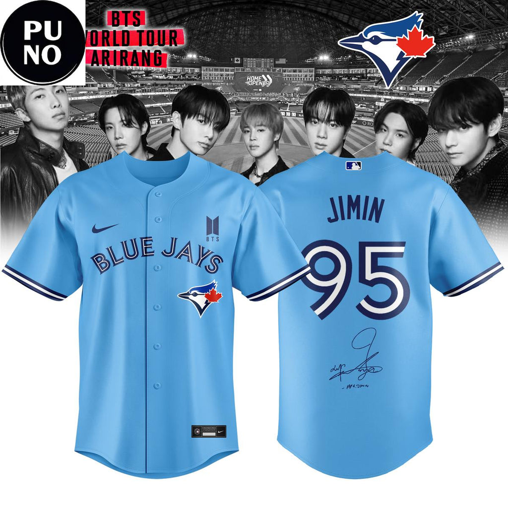 Toronto Blue Jays x BTS World Tour 2026 Baseball Jersey