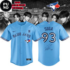Toronto Blue Jays x BTS World Tour 2026 Baseball Jersey