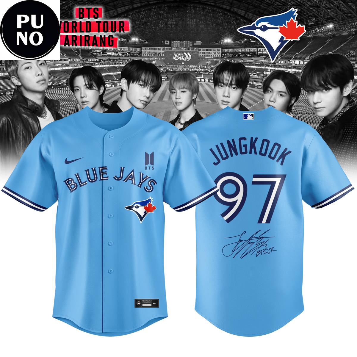 Toronto Blue Jays x BTS World Tour 2026 Baseball Jersey