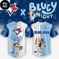Toronto Blue Jays x Bluey Night 2026 For Fans Baseball Jersey