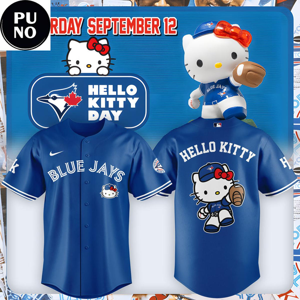 Toronto Blue Jays x Hello Kitty Night 2026 Baseball Jersey