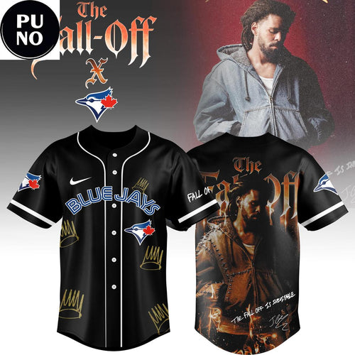 Toronto Blue Jays x J. Cole The Fall Off Tour 2026 New Baseball Jersey