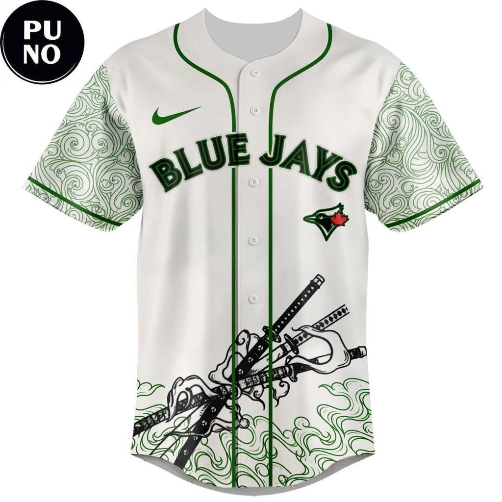 Toronto Blue Jays x Roronoa Zoro 2026 Baseball Jersey