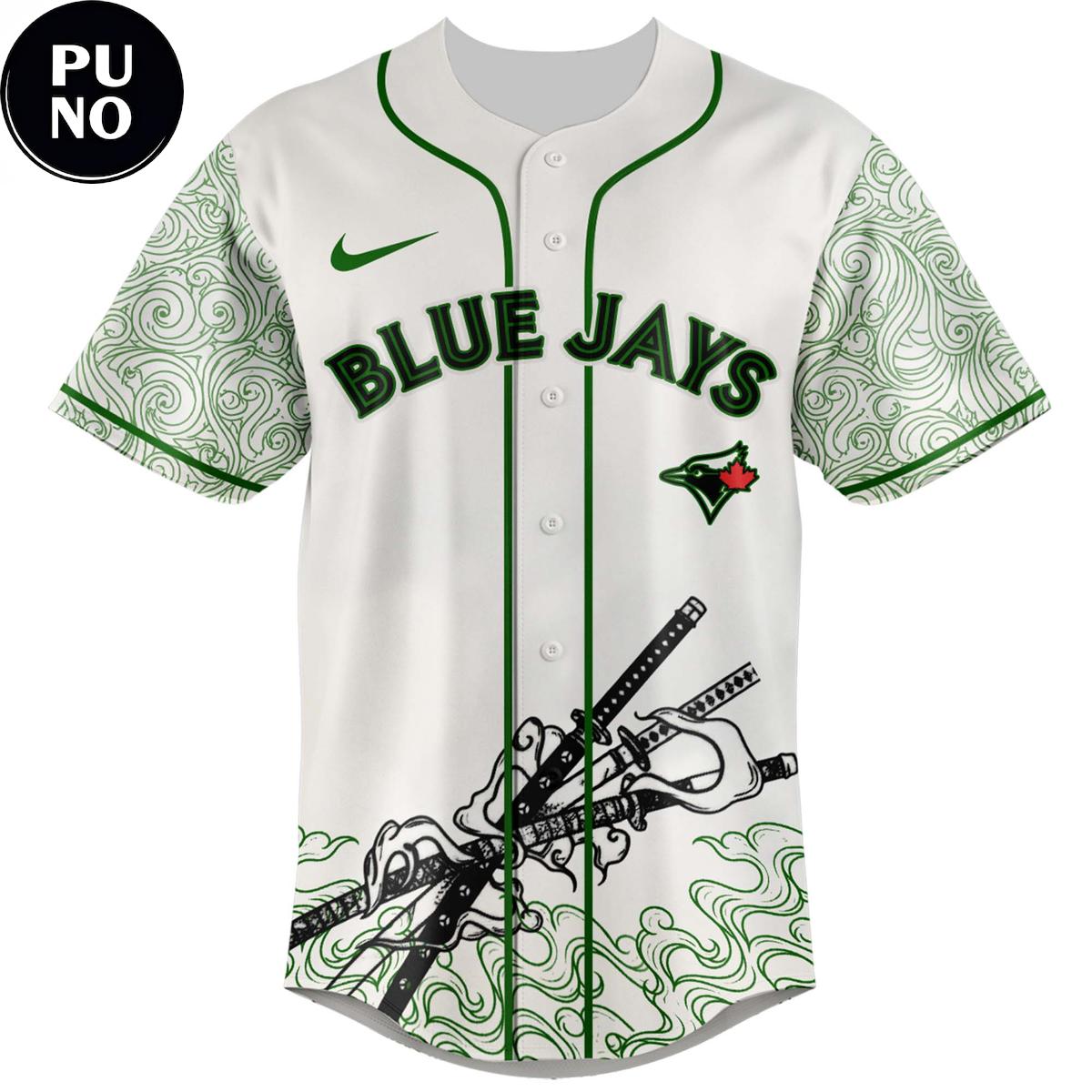 Toronto Blue Jays x Roronoa Zoro 2026 Baseball Jersey