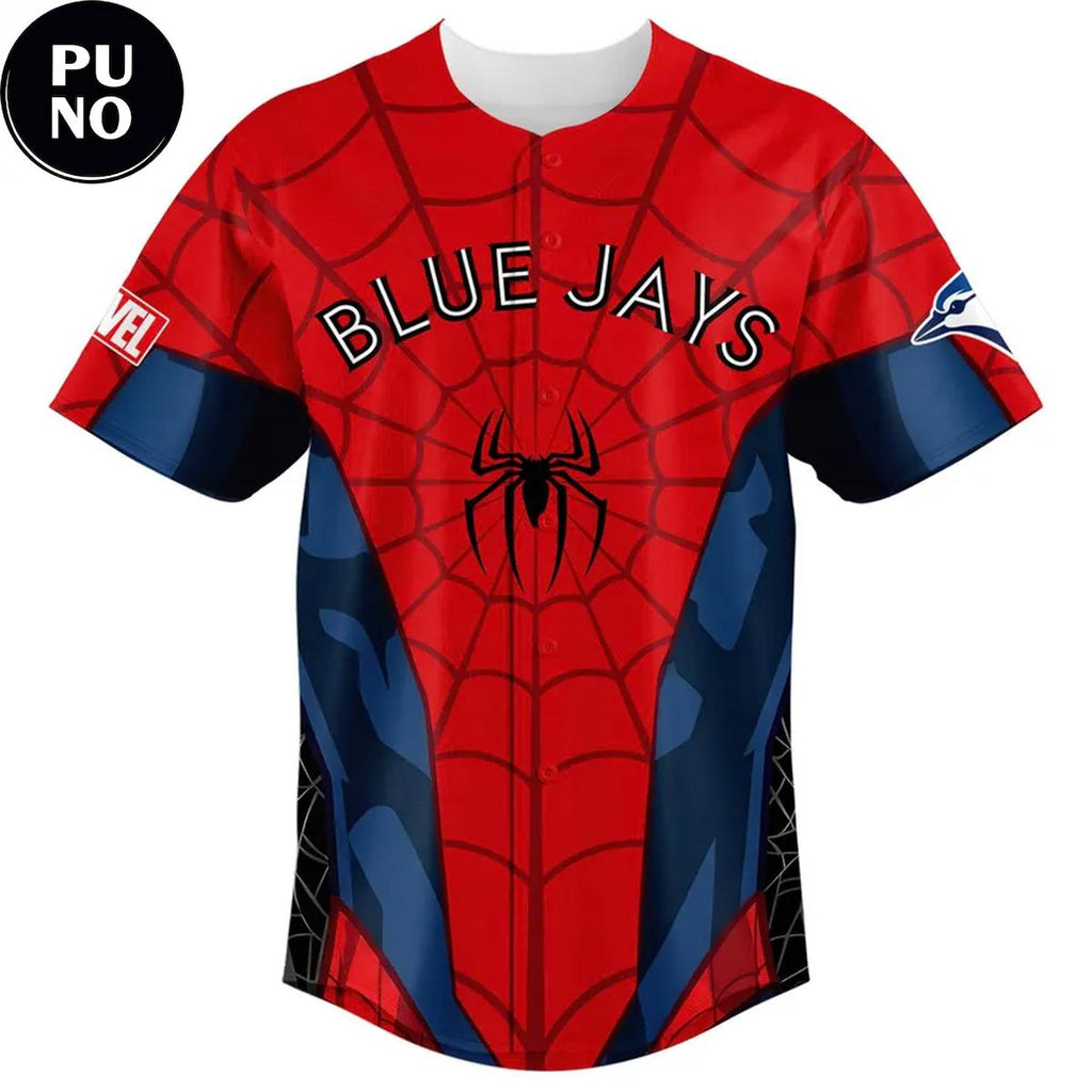 Toronto Blue Jays x Spider-Man 2026 Brand New Day Perssonalized Baseball Jersey