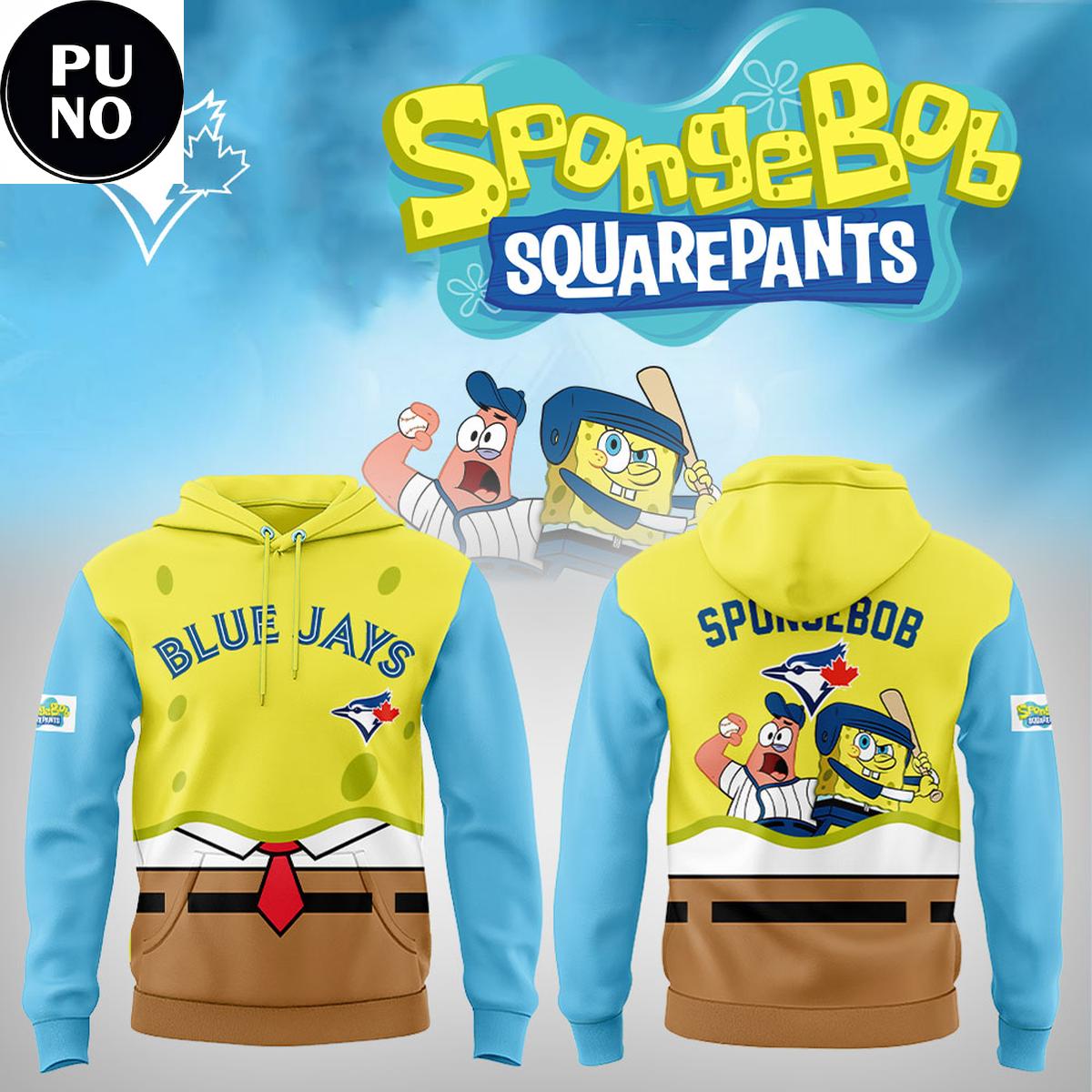 Toronto Blue Jays x SpongeBob SquarePants Night 2026 Hoodie