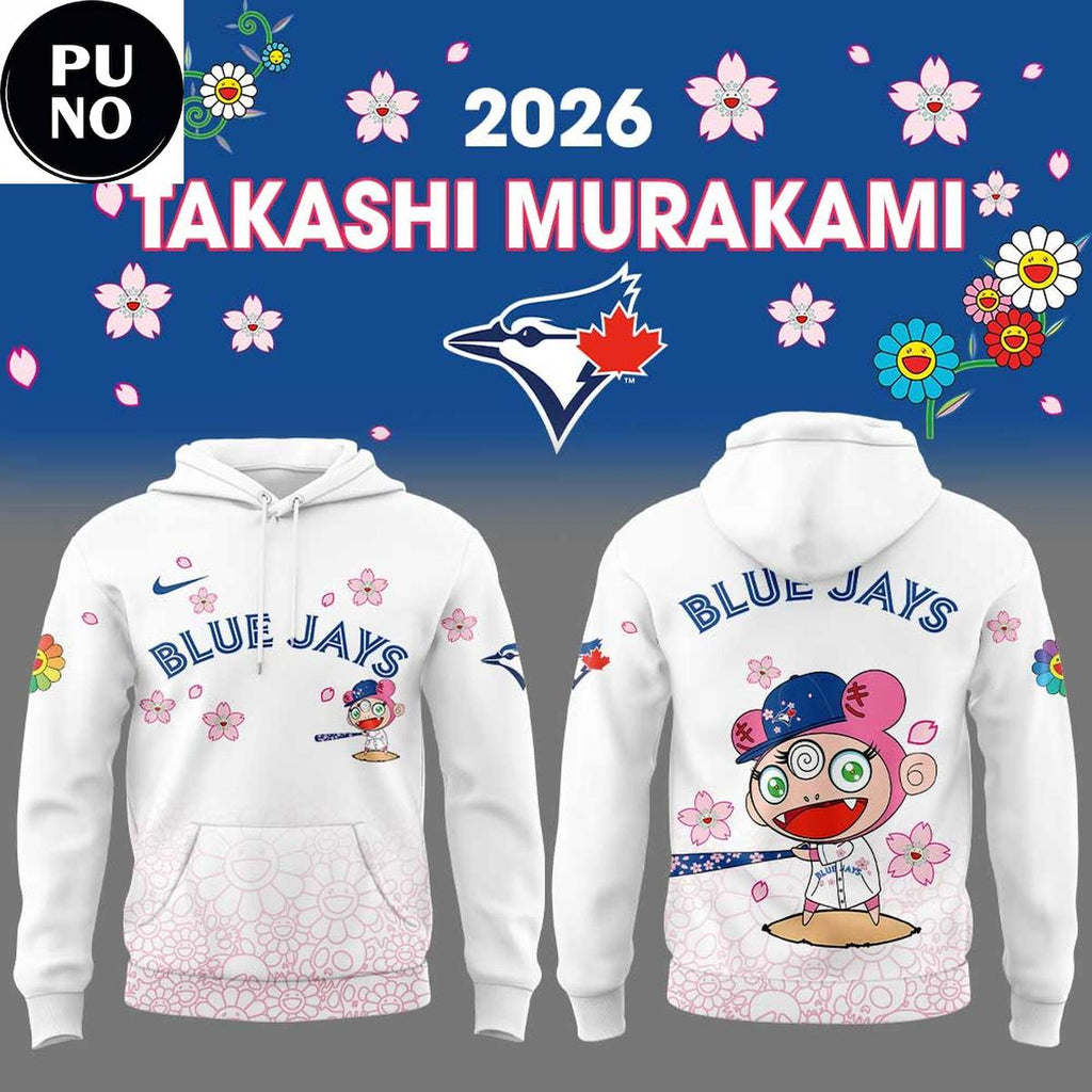Toronto Blue Jays x Takashi Murakami Tokyo Series 2026 Hoodie T-Shirt