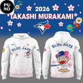 Toronto Blue Jays x Takashi Murakami Tokyo Series 2026 Hoodie T-Shirt