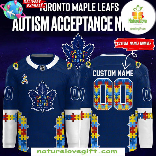 Toronto Maple Leafs 2026 Autism Awareness Jersey Hockey Night