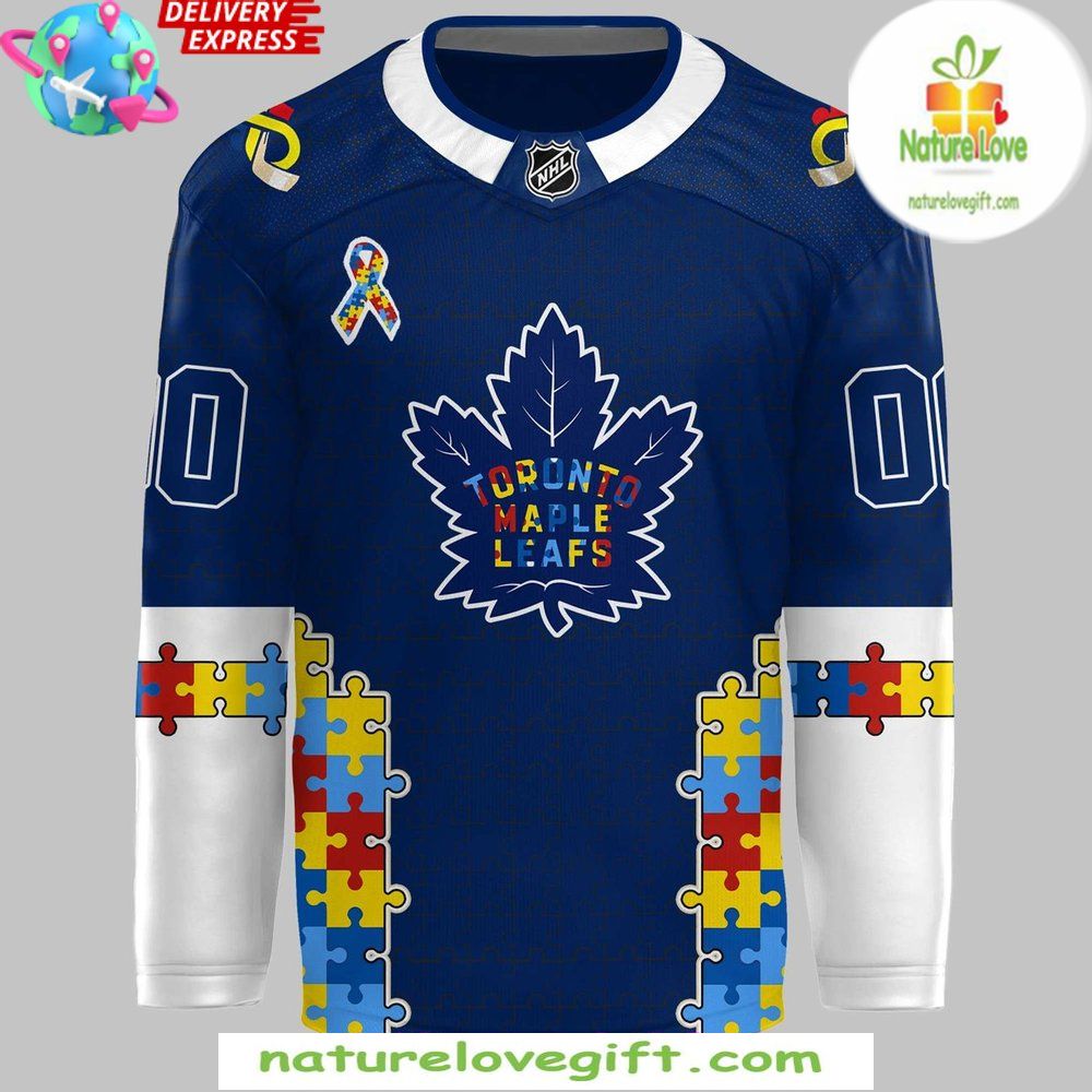 Toronto Maple Leafs 2026 Autism Awareness Jersey Hockey Night