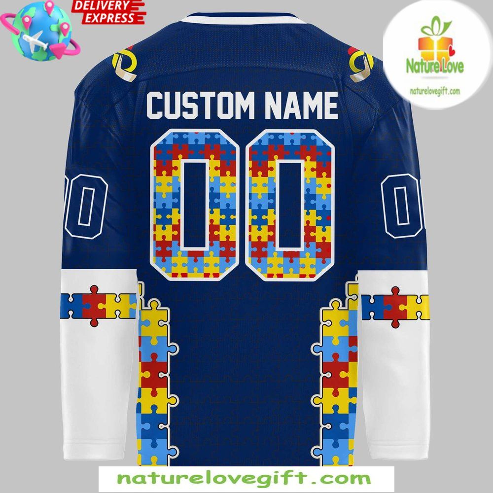 Toronto Maple Leafs 2026 Autism Awareness Jersey Hockey Night