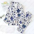 Toronto Maple Leafs Hockey Blue Pajamas Set NHL Gift for Fans