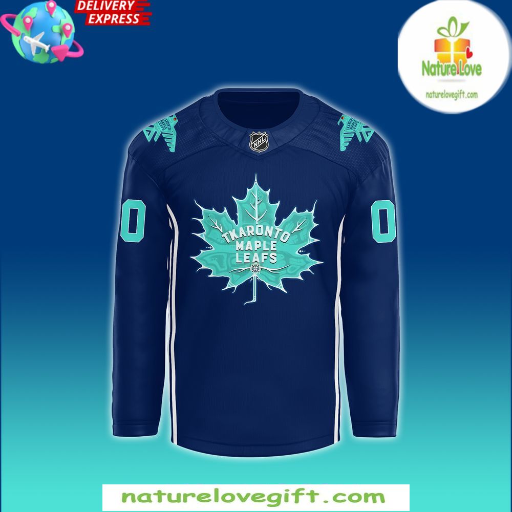 Toronto Maple Leafs Indigenous Hockey Jersey Celebration Game