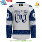 Toronto Maple Leafs Spongebob Hockey Jersey 25th Anniversary Custom