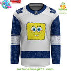 Toronto Maple Leafs Spongebob Hockey Jersey 25th Anniversary Special