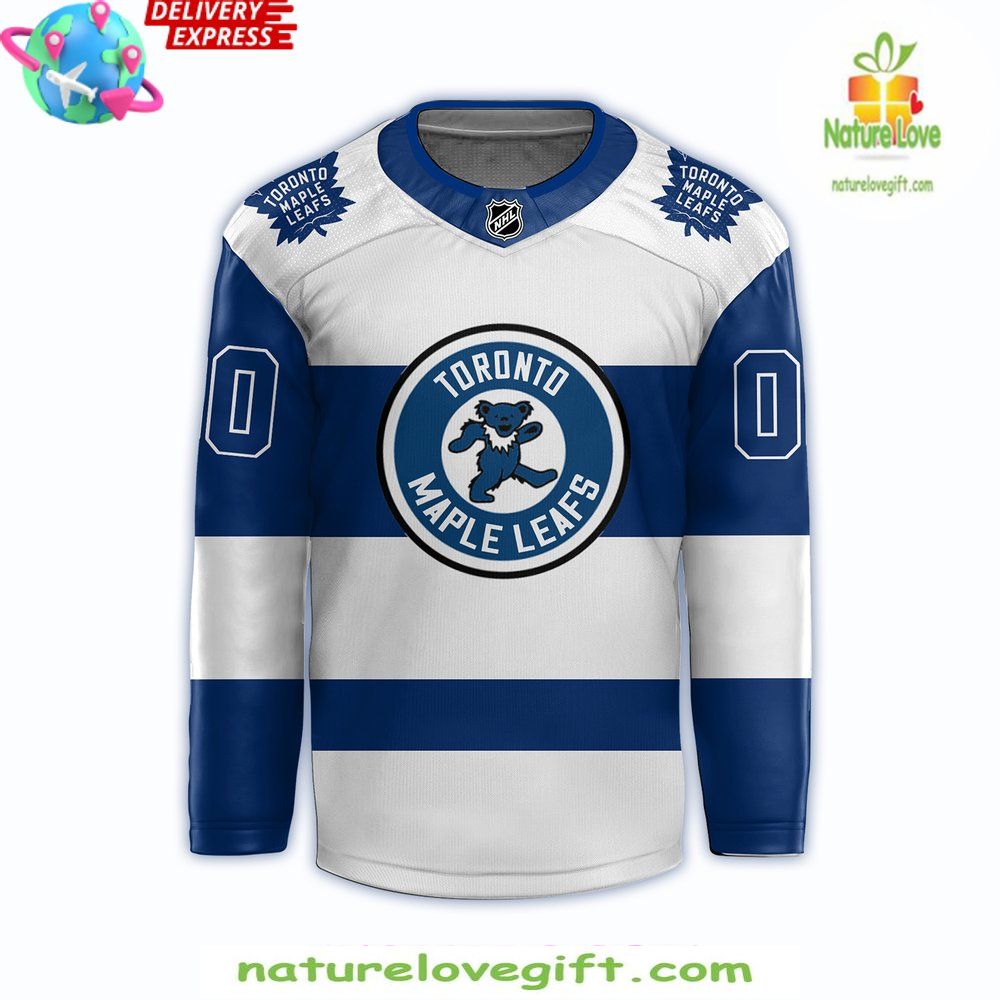 Toronto Maple Leafs Grateful Dead 2026 Hockey Jersey