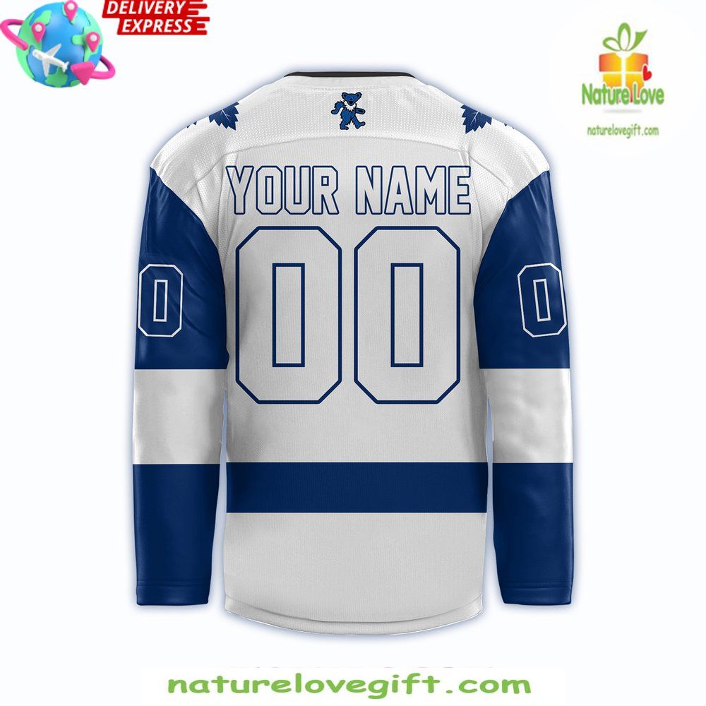 Toronto Maple Leafs Grateful Dead 2026 Hockey Jersey