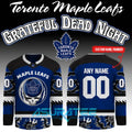 Toronto Maple Leafs x Grateful Dead Night Collab 2026 Hockey Jersey
