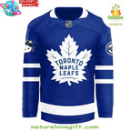 Toronto Maple Leafs Hello Kitty 50th Anniversary Jersey Blue