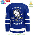 Toronto Maple Leafs Hello Kitty 50th Anniversary Jersey Blue